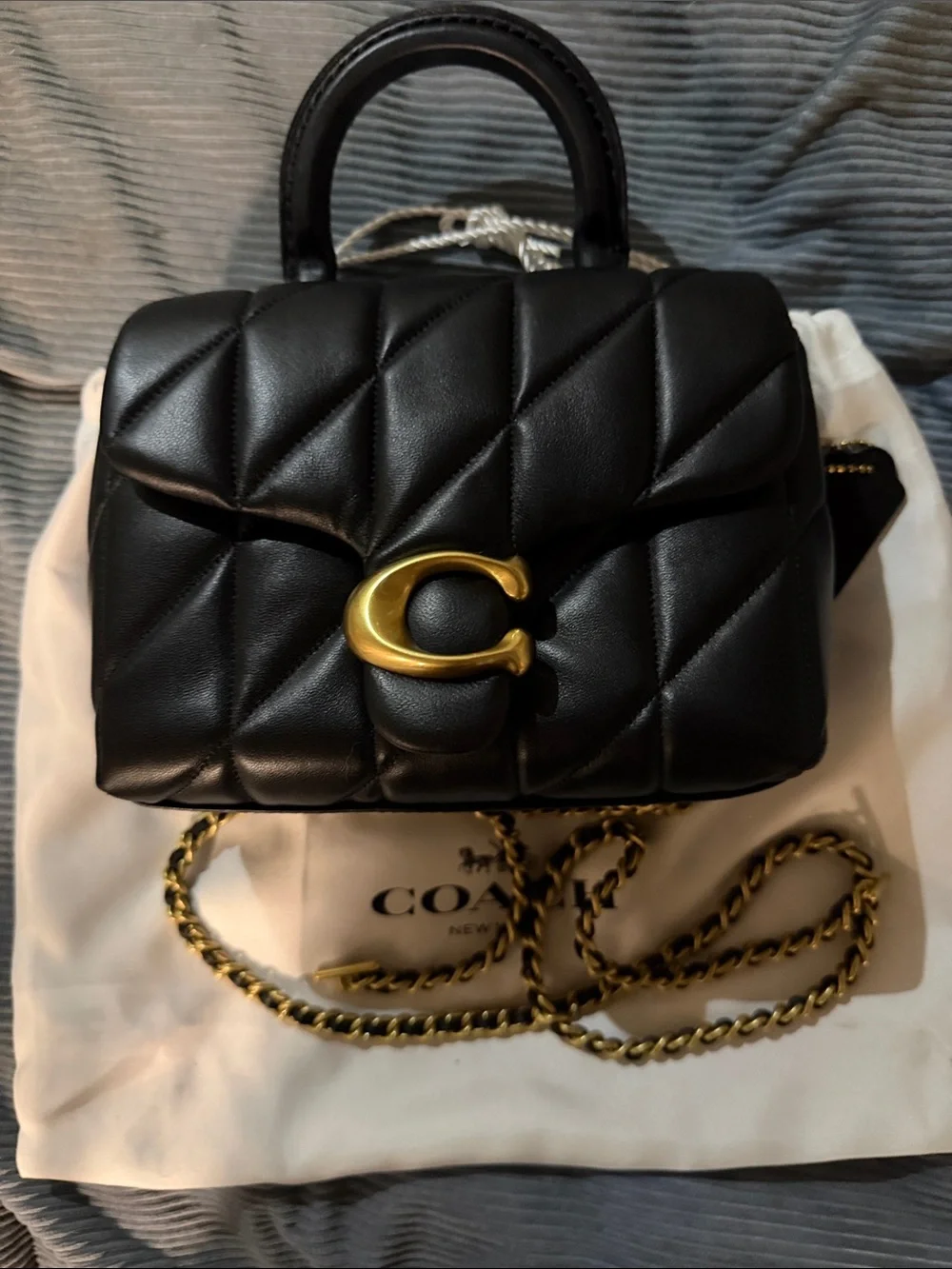 Coach Top Handle Tabby NWOT